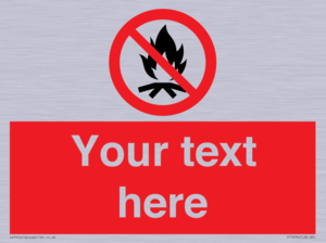 Custom prohibition No campfire